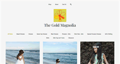 Desktop Screenshot of goldmagnolia.com